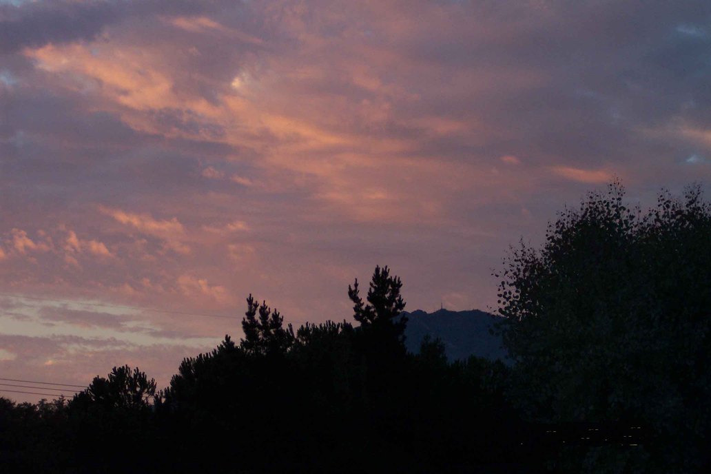 Concord, CA: Mt. Diablo at sunrise