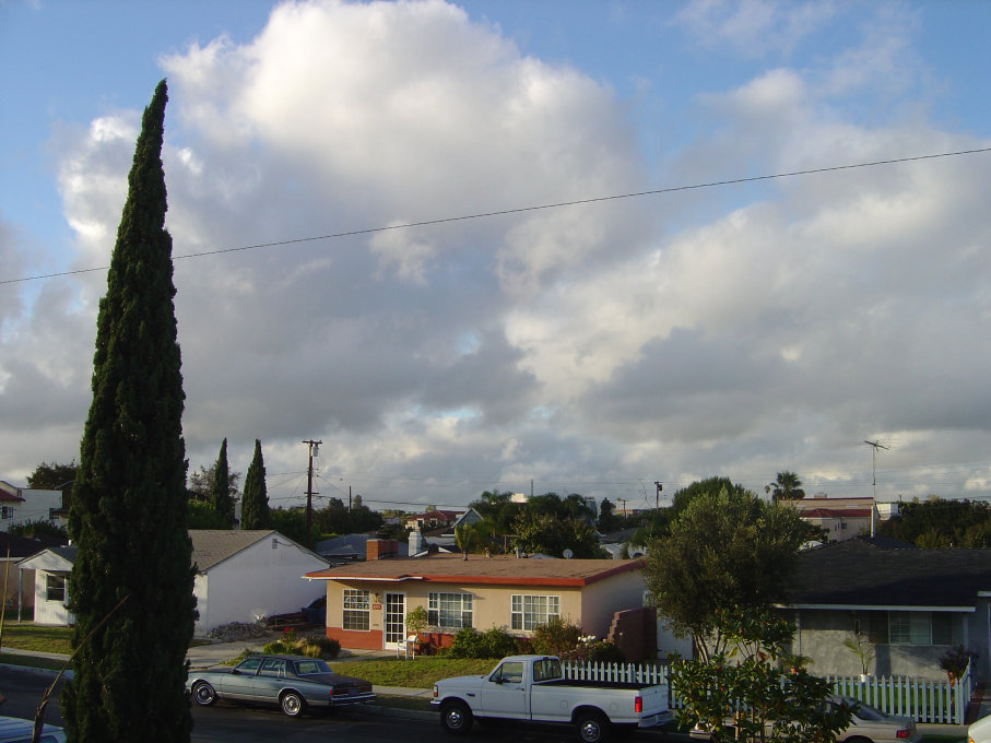 Torrance, CA: Cloudy Aftermath of a Thunderstorm