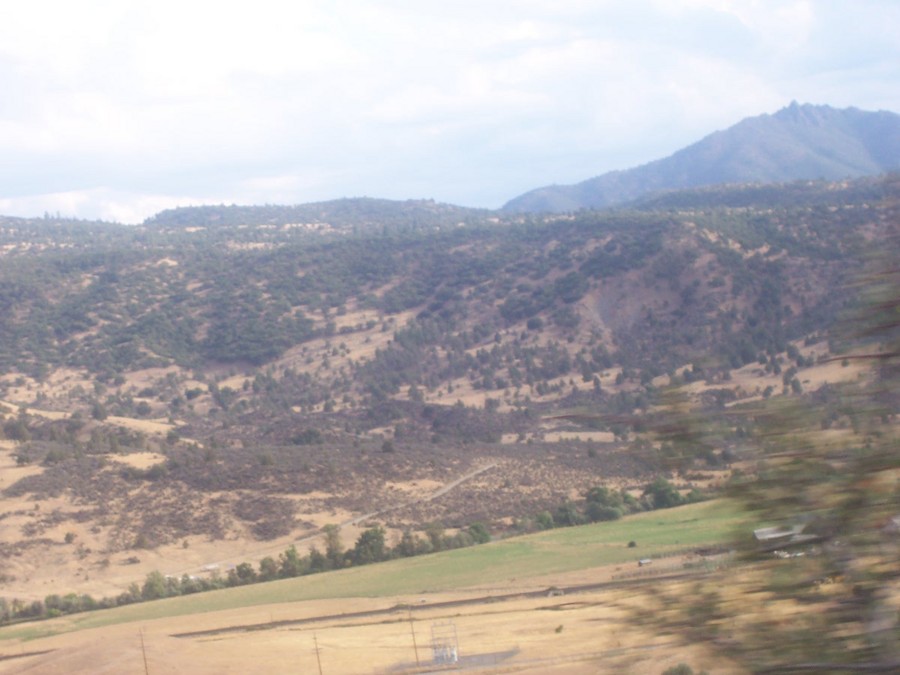 Hornbrook, CA View of Hornbrook from Horn Peak photo, picture, image
