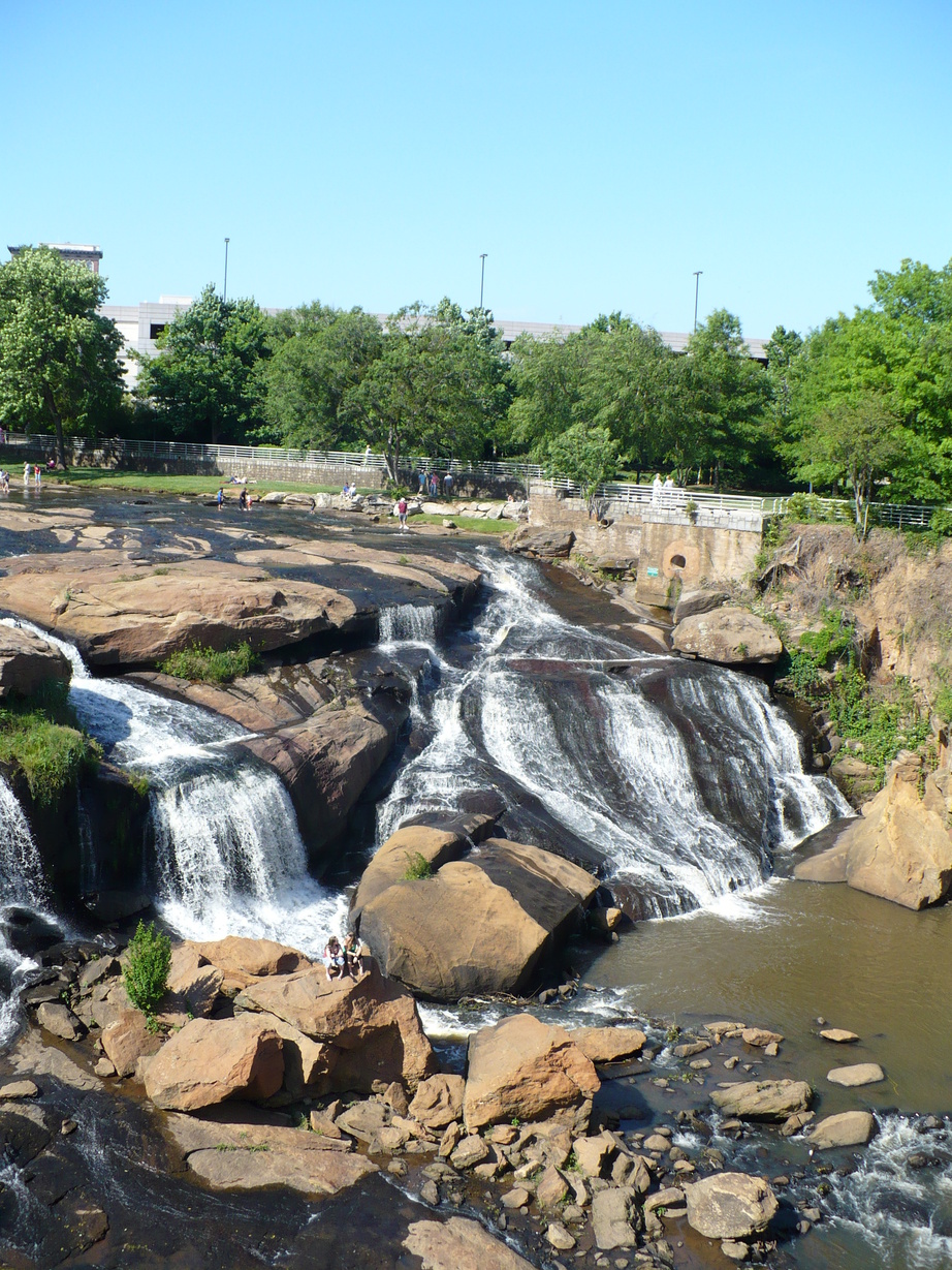 Greenville, SC : Falls Park at the Reedy River photo ...