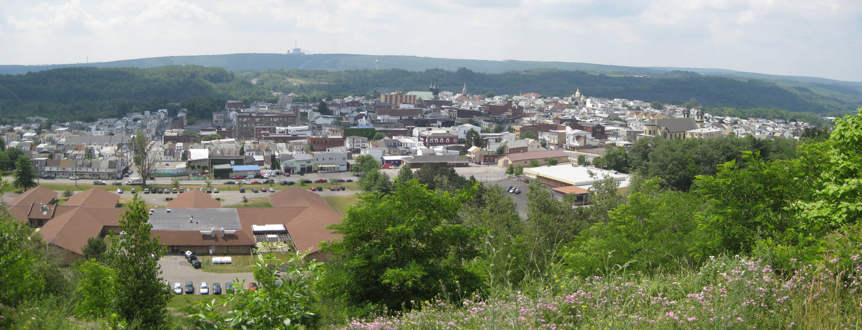 Shenandoah, PA: Panorama of Shenandoah, PA from