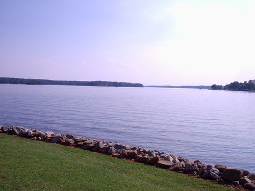 Mooresville, NC: View of Lake Norman from my home in Mooresville