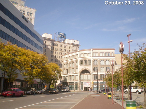 Wilkes-Barre, PA: Historic buildings of Public Square