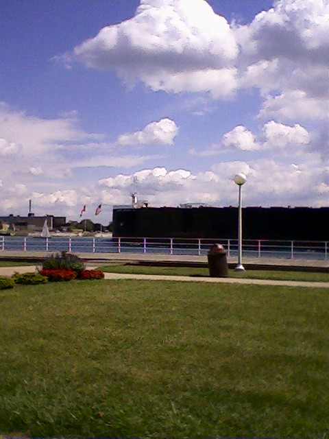 Port Huron, MI: ship on the water