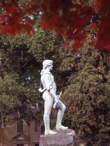 Lexington, MA : Lexington Minuteman Statue photo, picture, image