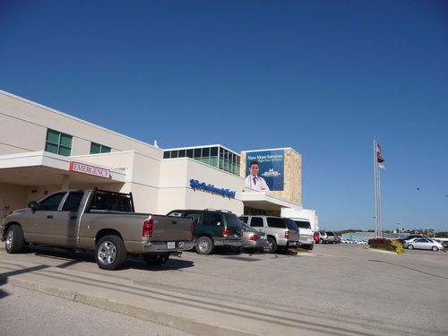Lampasas, TX: Rollins Brook Community Hospital on N. Key Ave. (U.S. 281).