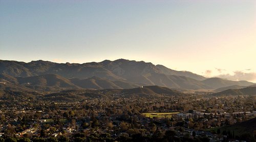 Thousand Oaks, CA: The western section of the Conejo Valley in Thousand Oaks