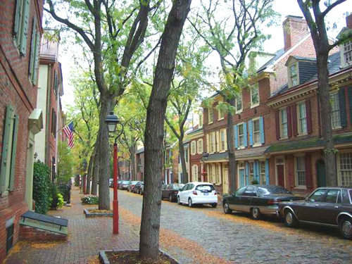 Philadelphia, PA : Society Hill Neighborhood Photo, Picture, Image ...