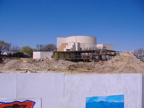 Fort Worth, TX: science museum under construction