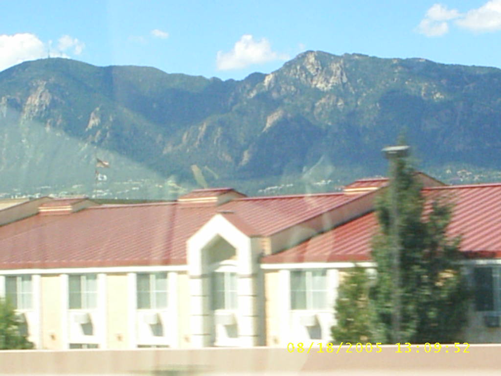 Colorado Springs, CO: our trip to Colordo Springs in August as we were leaving that beautiful place my daughter lives out there we live in North Carolina