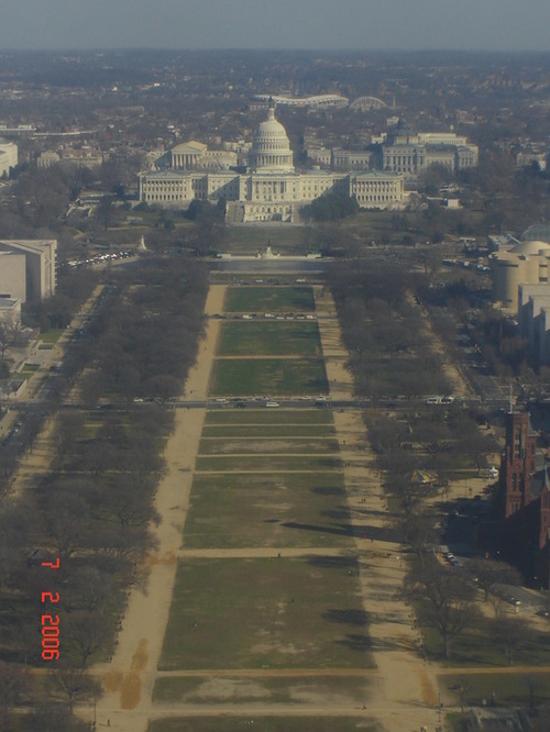 Washington, DC: Capitol from the Washington Monument