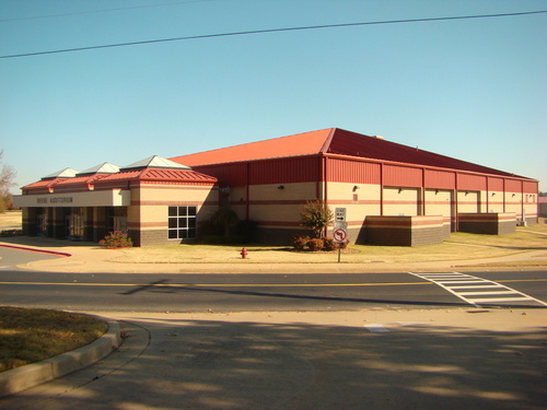 Beebe, AR: Beebe High School auditorium