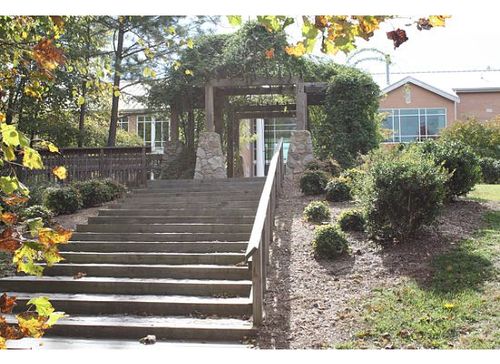 Knightdale, NC: park behind East Wake Library