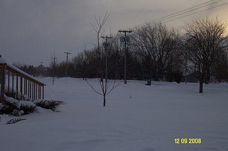 Wykoff, MN: Snow Day - December 9, 2008