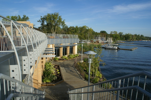 East Grand Rapids, MI: View of Reeds Lake from the Community Center