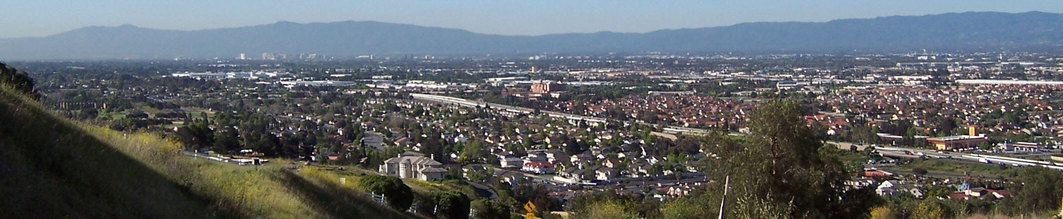 Milpitas, CA: Milpitas Panorama, taken from Summitpoint