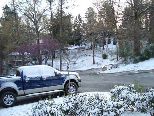 Asheville, NC: Snow in April 2007