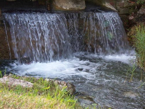 Green Cove Springs, FL: waterfall at green cove springs park