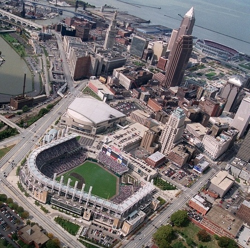 Cleveland, OH: Jacobs Field in Cleveland Ohio