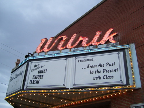 Sanford, NC: Marquis of the Wilrik Theatre located in Sanford, NC.