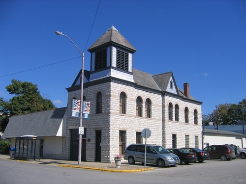 Spencer, IN: Old Spencer Town Hall and Fire Station