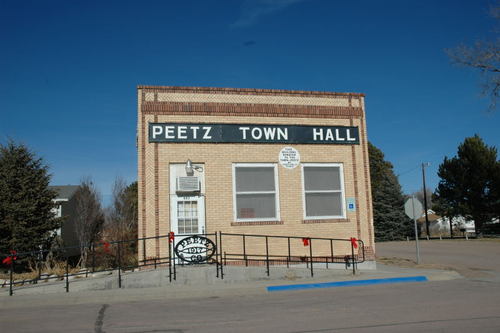 Peetz, CO: Town Hall