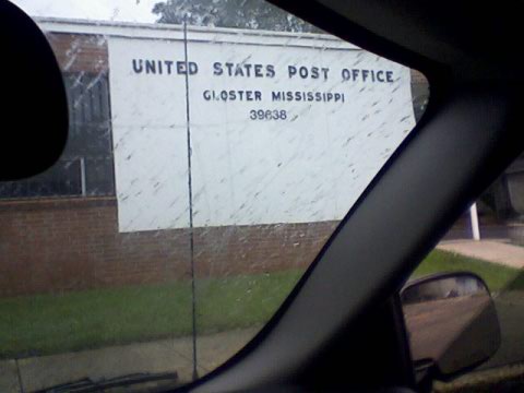 Gloster, MS: Gloster Post Office
