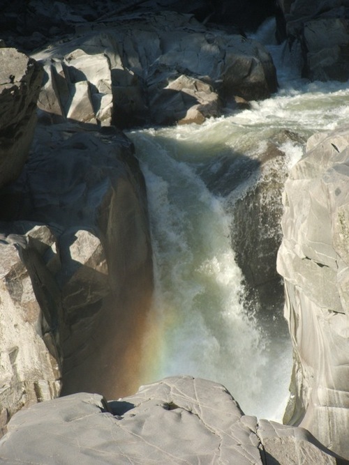 Granite Falls, WA: Granite Falls with Rainbow