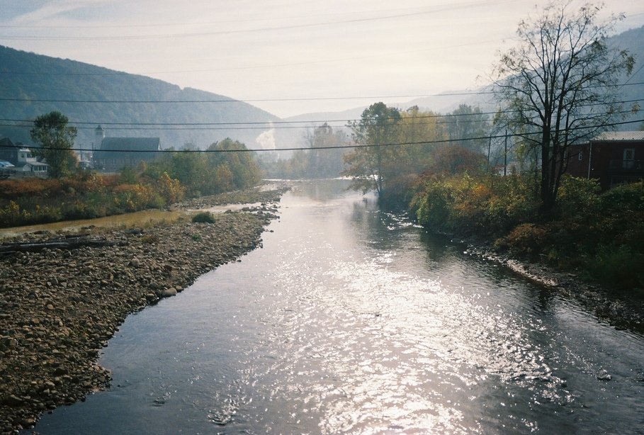 Piedmont, WV: Potomac River from the Piedmont-Westernport Bridge