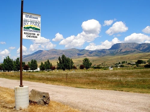 McCammon, ID: McCammon RV Park and campground. A pretty and peaceful place for a traveler to rest.