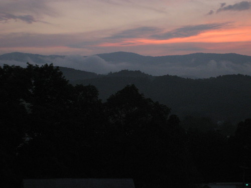 Mountain City, TN : Another sunset in Mountain City, June 2008, taken ...