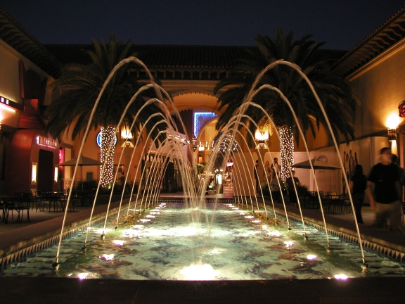 Irvine, CA: Fountain in Irvine