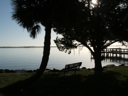 Cocoa, FL: Sunrise on Christmas Day on the Indian River