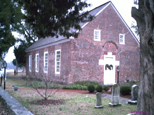 Bath, NC: This is the oldest church in bath located in town