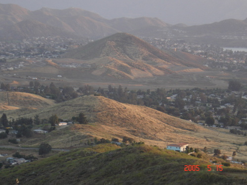 Quail Valley, CA: View of Quail Valley/Sun City from Lessor Lane off Goetz Road in Quail Valley California