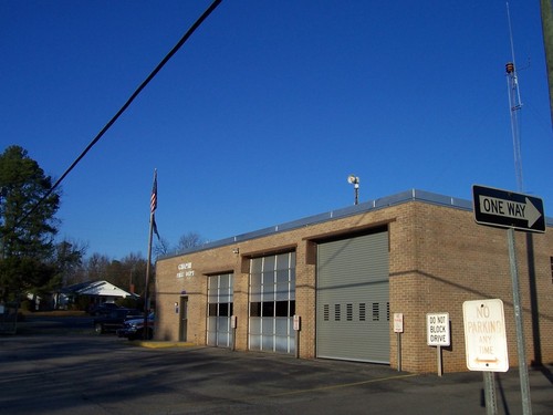 Chapin, SC: The Chapin Station of the Chapin Fire Department, at 102 Lexington Ave, Chapin, SC 29036. Taken January 17th, 2009.