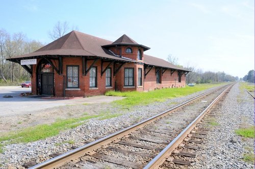 Marshallville, GA: 1912 Train Depot in Marshallville GA