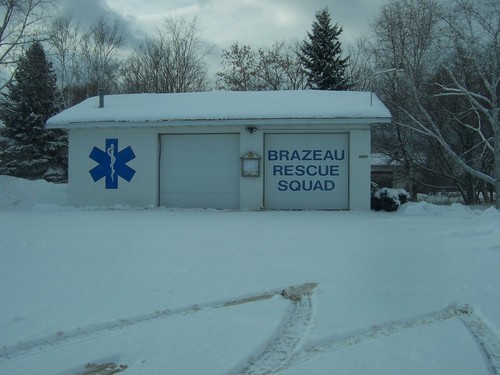 Brazeau, WI: Brazeau Area Rescue Squad (State Hwy 64 & Parkway Rd) Jan 2009