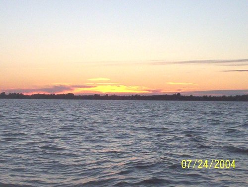North Hero, VT: sunset on Lake Champlain