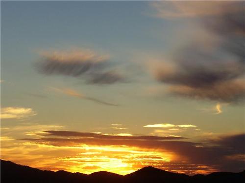 Bagdad, AZ : Red bagdad sunset photo, picture, image (Arizona) at city ...