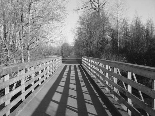 Orting, WA: Along the Rails to Trails paved trails system about 1 mile from Downtown Orting