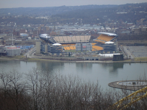 Pittsburgh, PA: Hinze Field from Mt. Washington