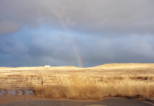 Dewey-Humboldt, AZ: Christmas Rainbow