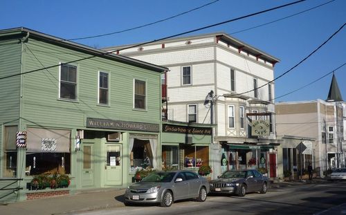 Easton, MA: Downtown picture of North Easton Village in Easton, MA