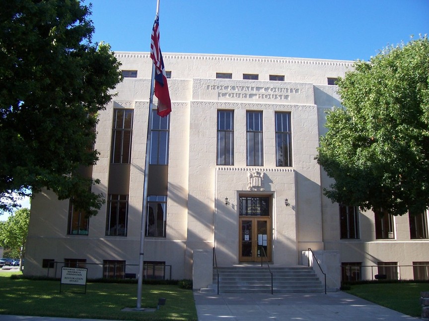 Rockwall, TX Rockwall County Courthouse photo, picture, image (Texas