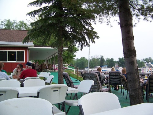 Central Square, NY: View from Sparky's on the Oneida River, June 2008