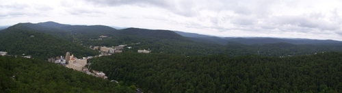 Hot Springs, AR: Beautiful skyline & view of The Arlington Hotel from The Skytower