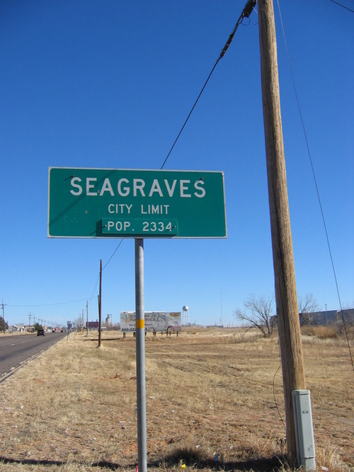 Seagraves, TX: seagraves watertower