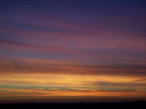 Greene, IA: February Sunset