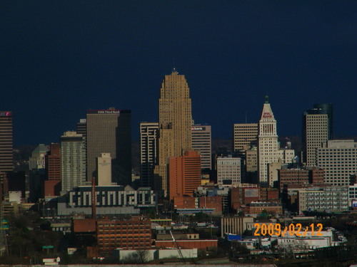 Cincinnati, OH: Downtown - taken after storm